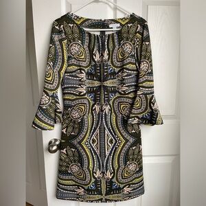 New York & Company Dress 3/4 Long Sleeves